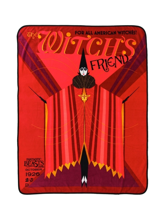 Other - The Witch's Friend Graphic Cozy Throw Blanket